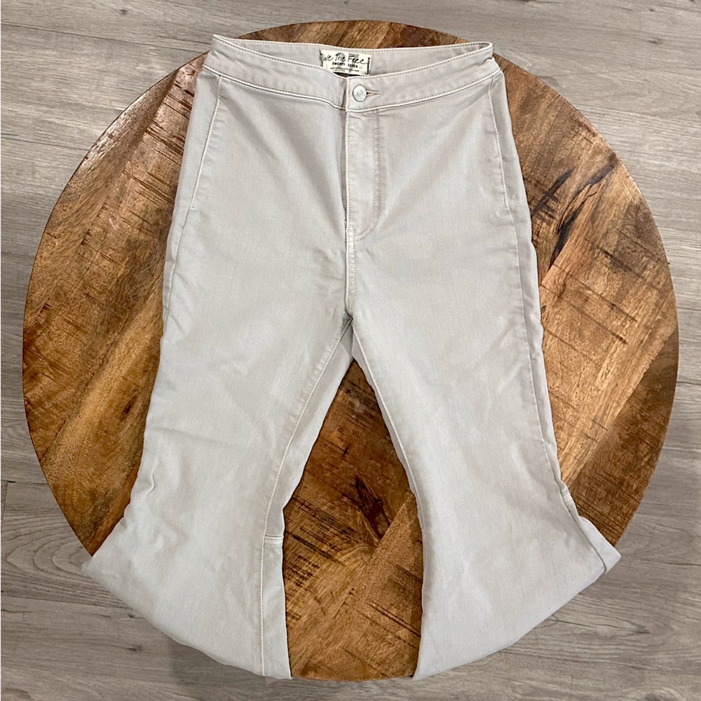 Black Friday SALE Free People Just Float On Stretch Grey Pants